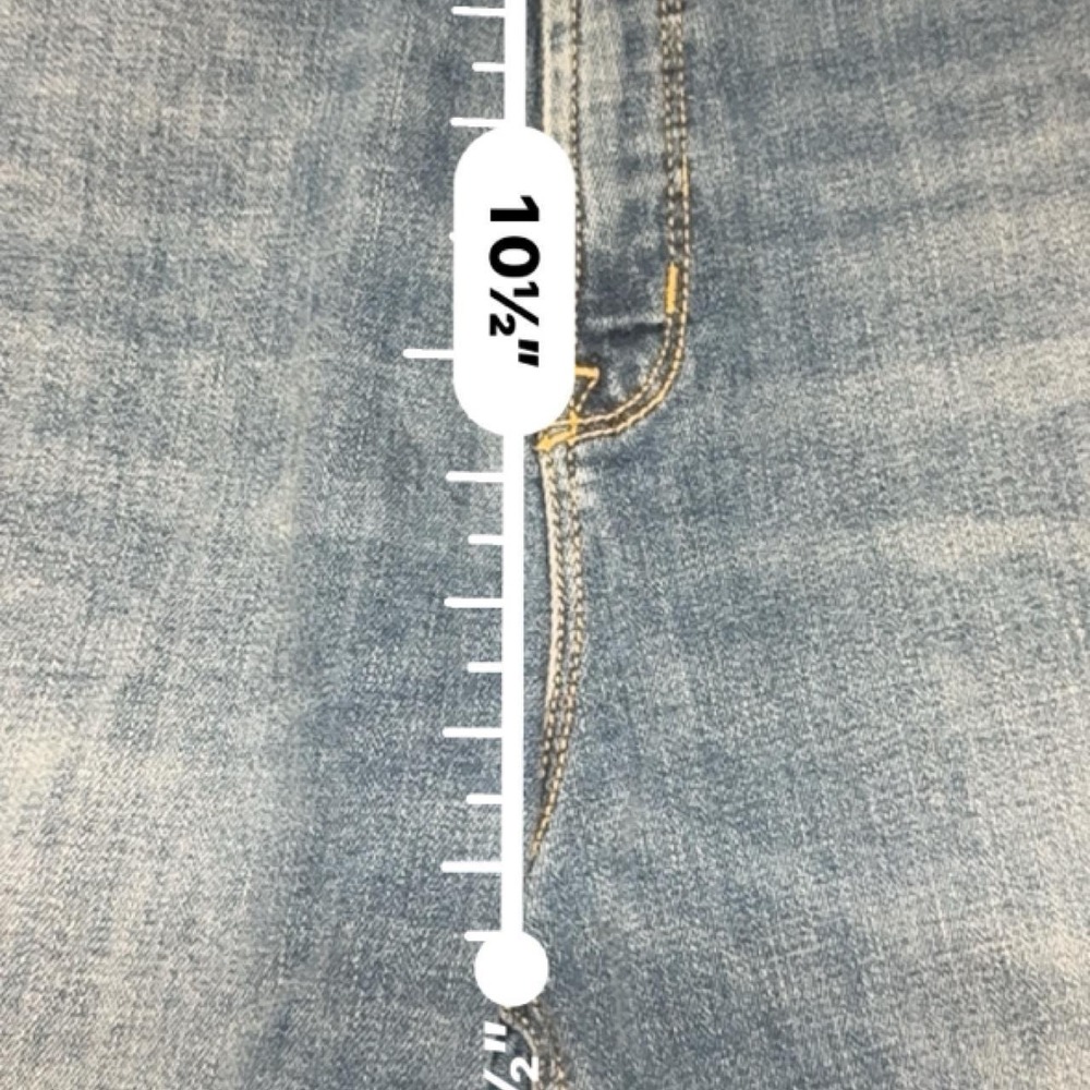Old Navy NWT blue Rockstar super skinny jeans Size 14 short - Picture 5 of 7